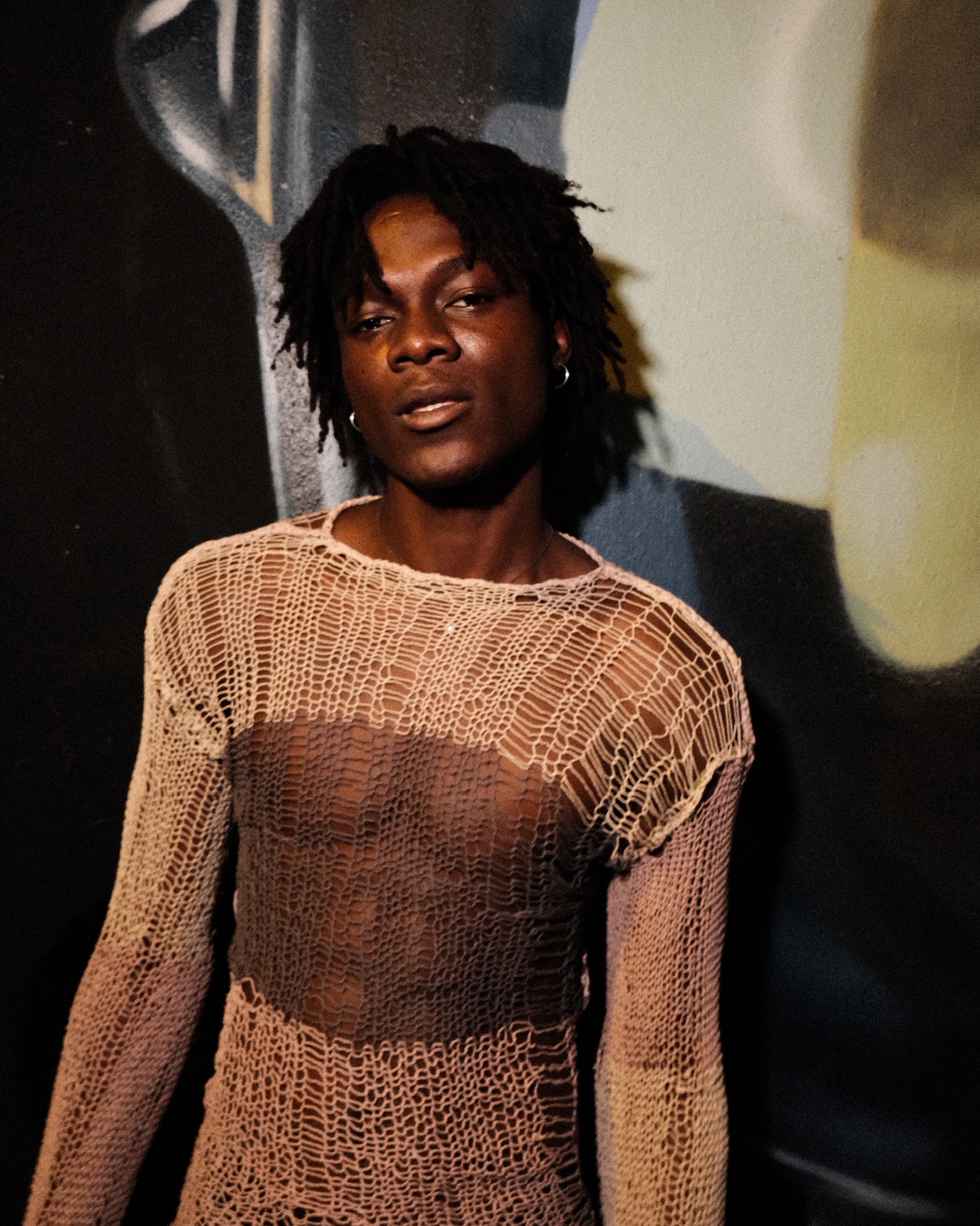 Nude Web Knit Sweater