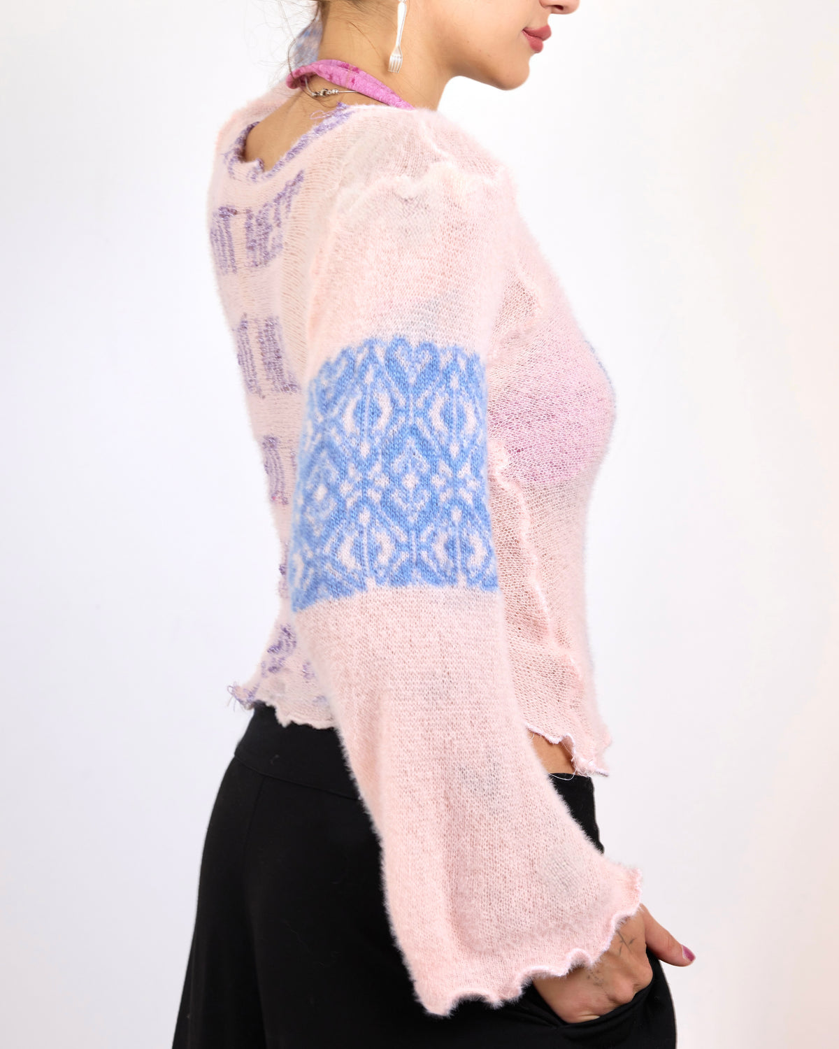 Hot Mess Manifesto Knit Sweater