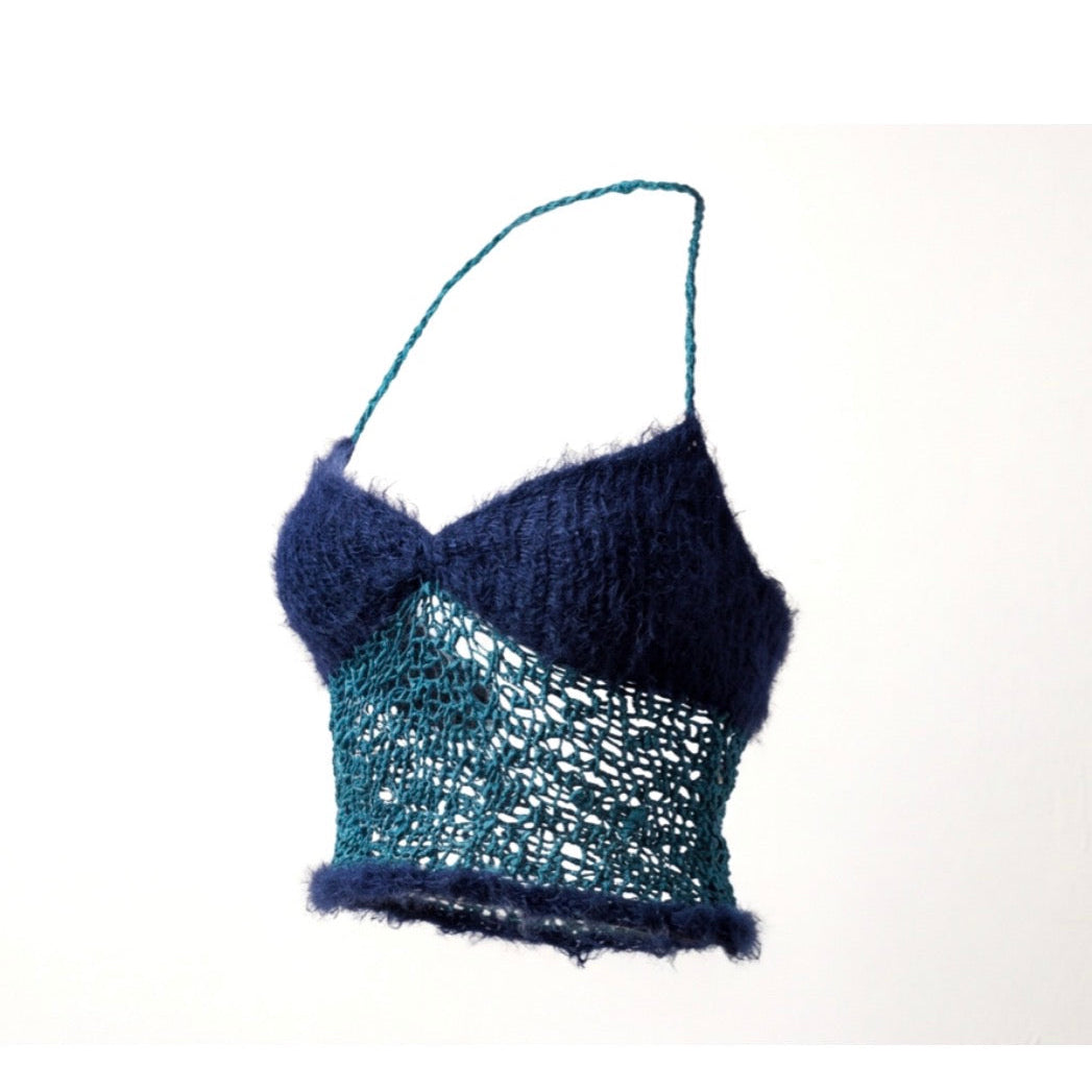 Blue Crush Knit Top