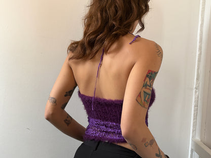 Grape Baby Knit Top