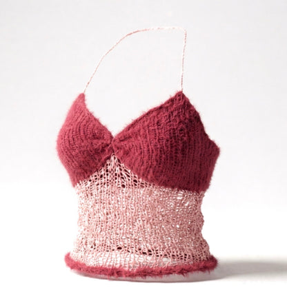 Strawberry Heat Knit Top