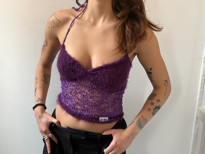 Grape Baby Knit Top
