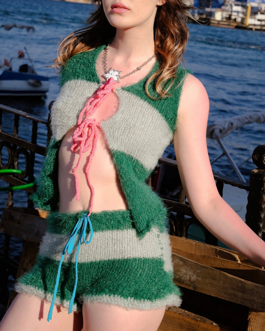 Amalfi Knit Set Aqua Version