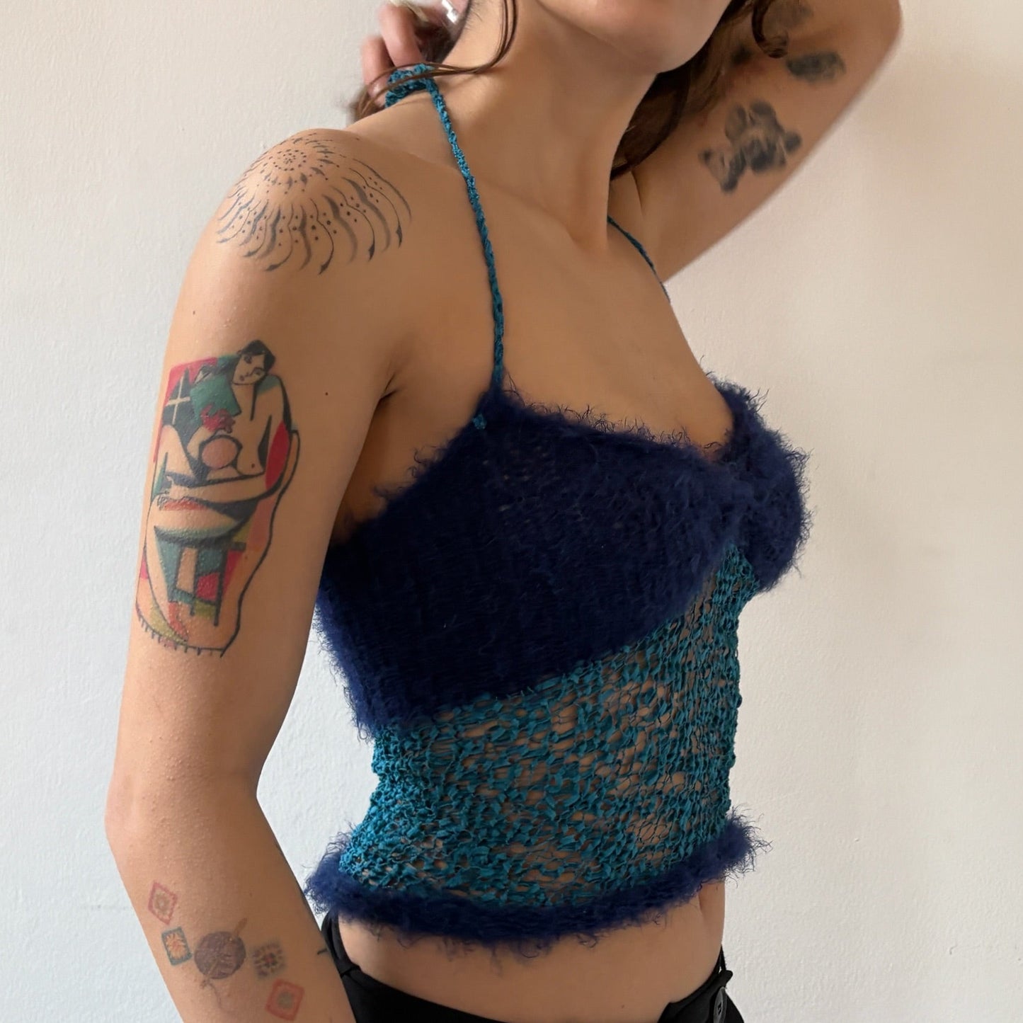 Blue Crush Knit Top