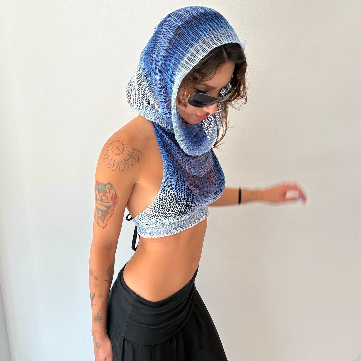 Vanilla Sky Hoodie Knit Top