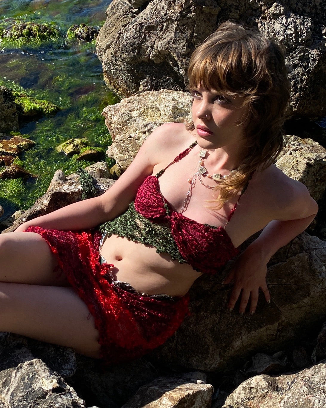 Poison Ivy Knit Top