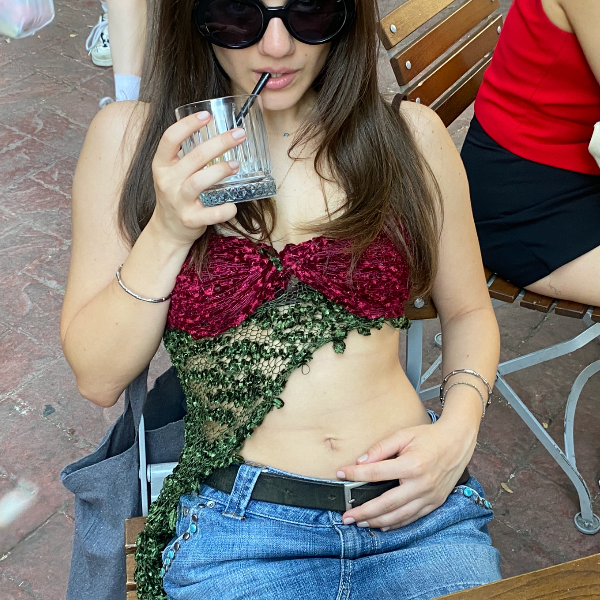 Poison Ivy Knit Top