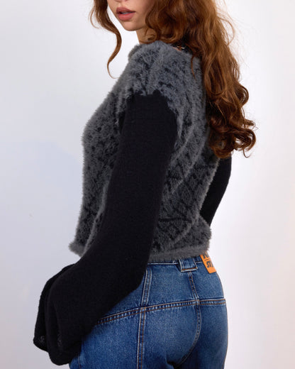 Nocturne Bell Sleeve Knit Sweater