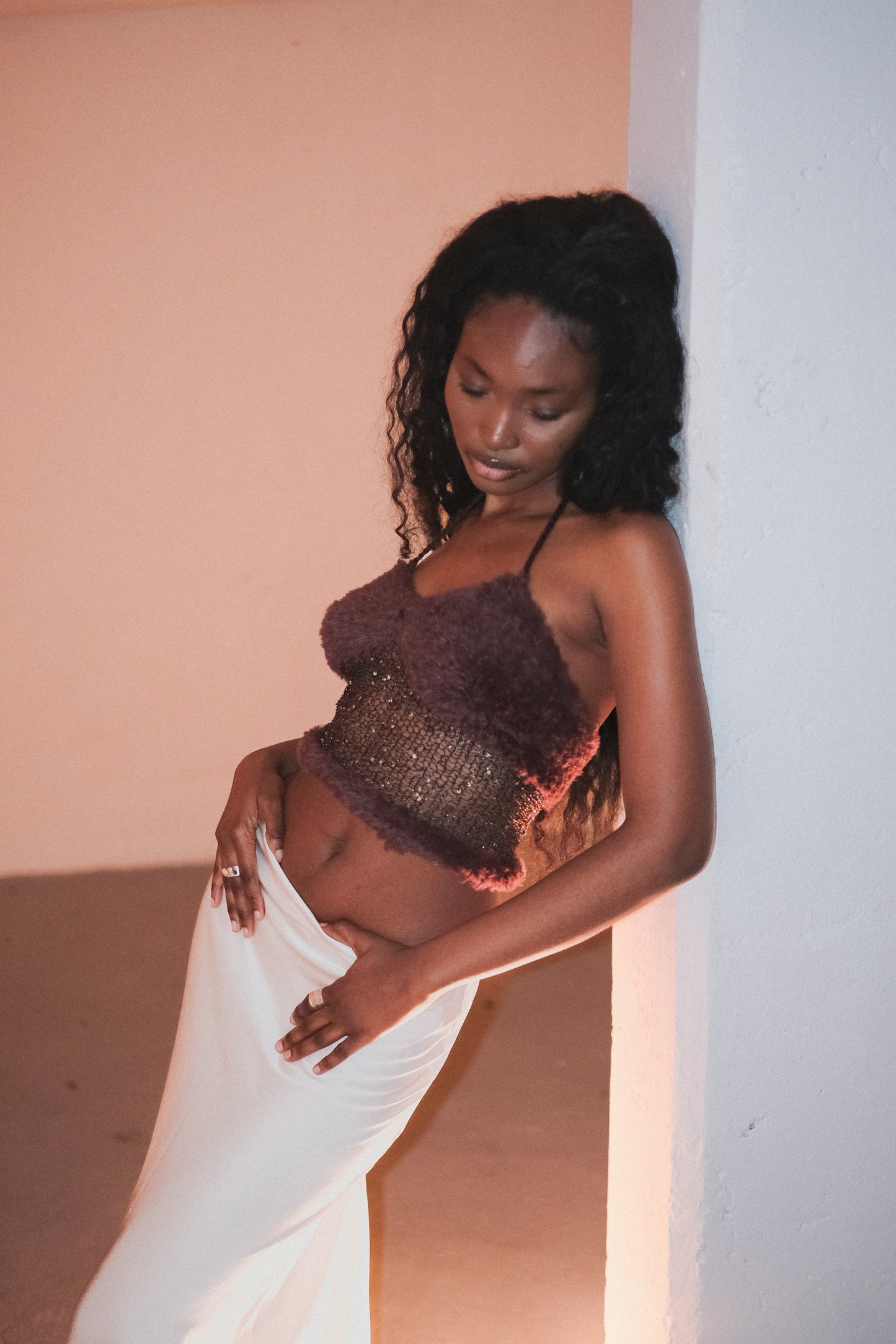 Velvet Moss Knit Top