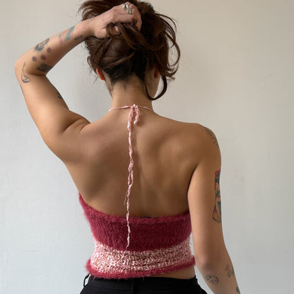 Strawberry Heat Knit Top