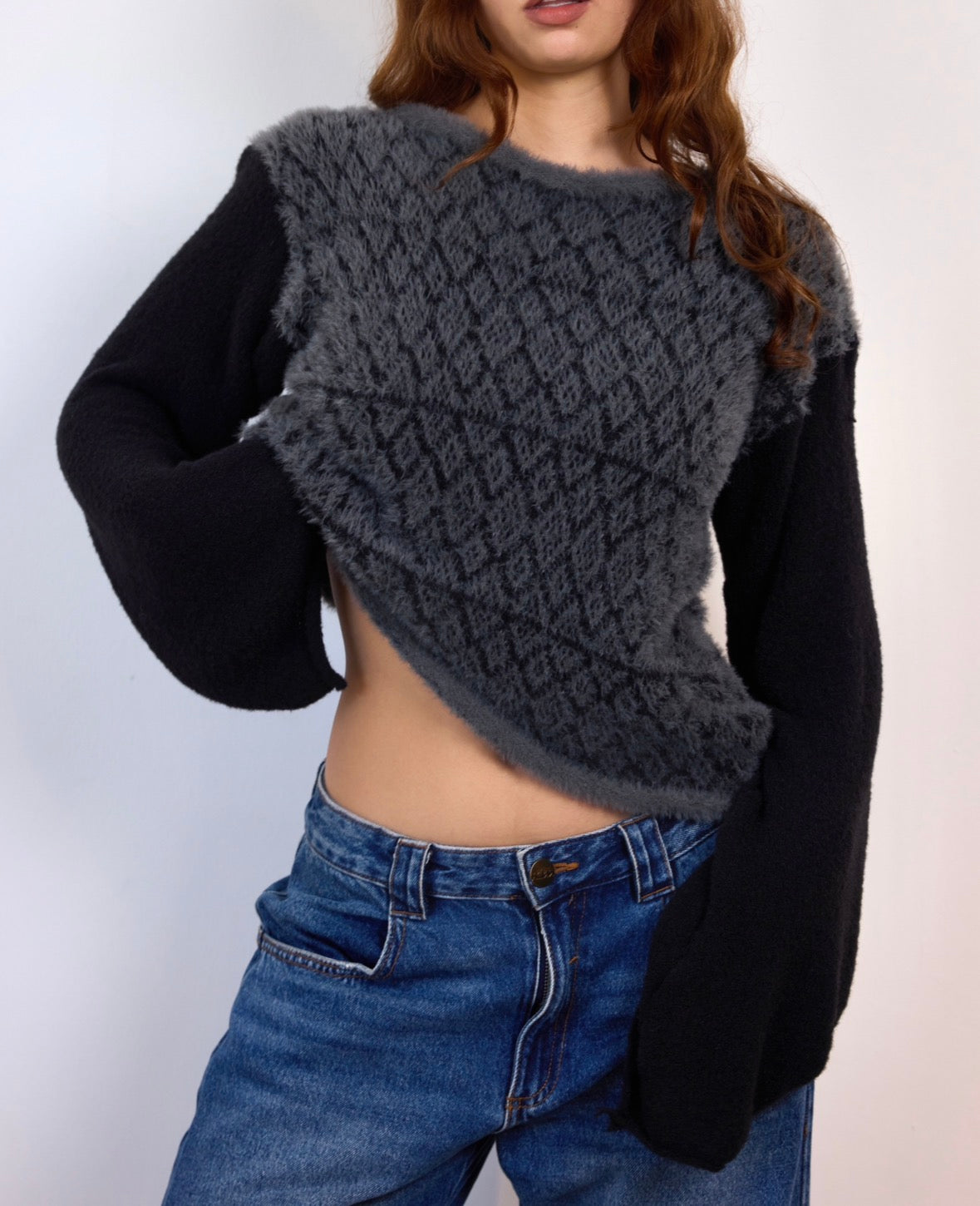 Nocturne Bell Sleeve Knit Sweater