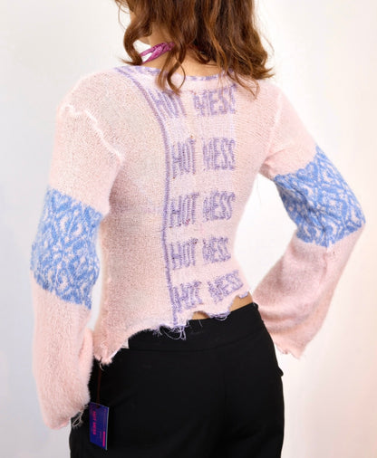 Hot Mess Manifesto Knit Sweater