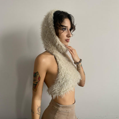 Fluffiest Hoodie Knit Top