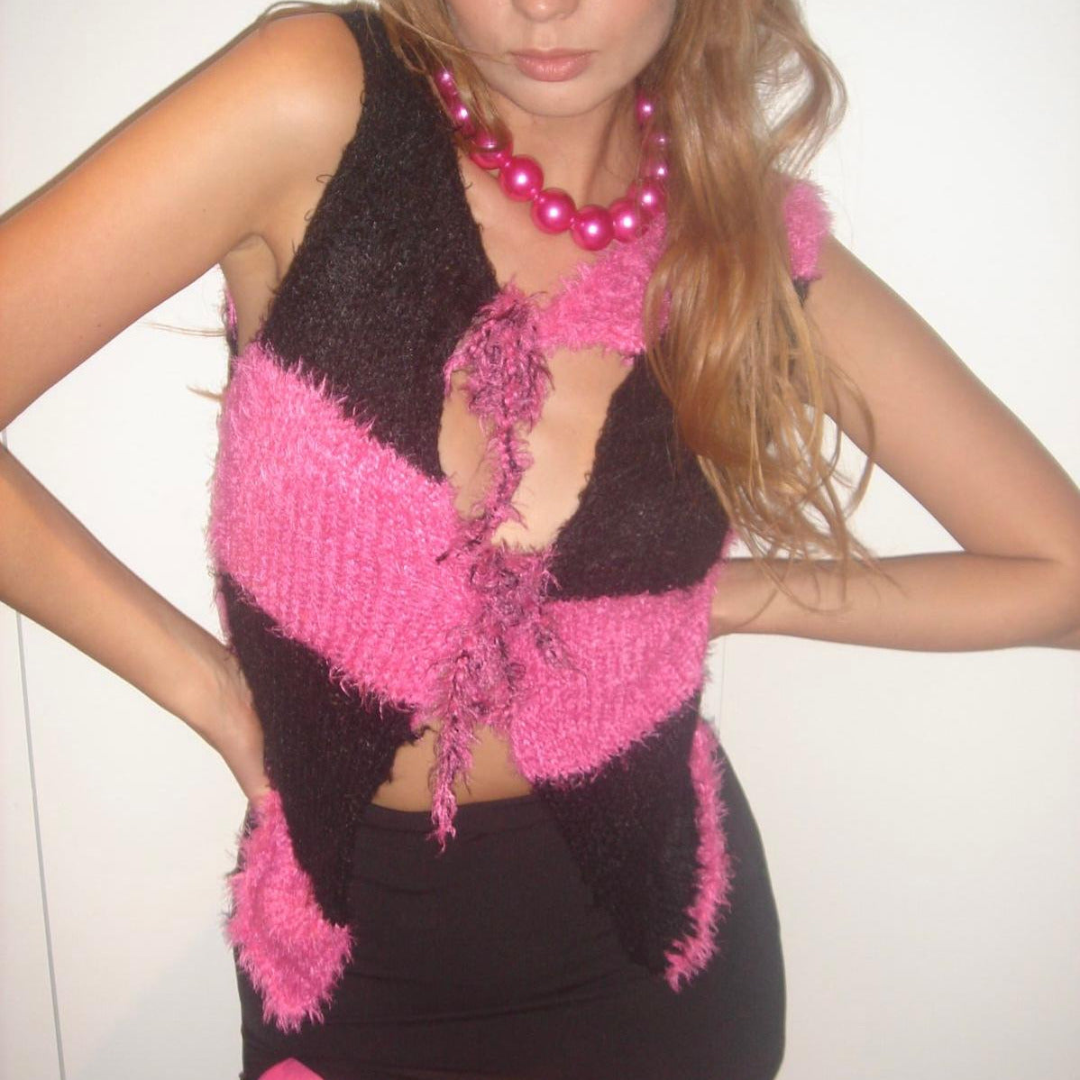PINK 2003 KNIT VEST