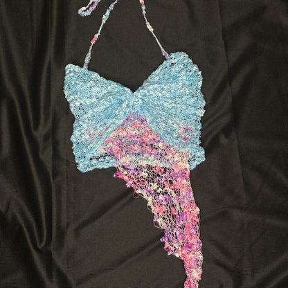 Mesh Knit Top - Bubblegum