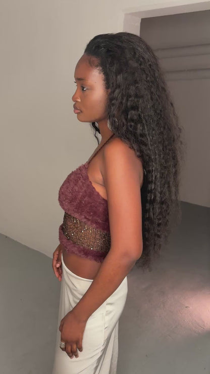 Velvet Moss Knit Top