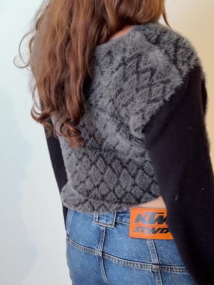 Nocturne Bell Sleeve Knit Sweater